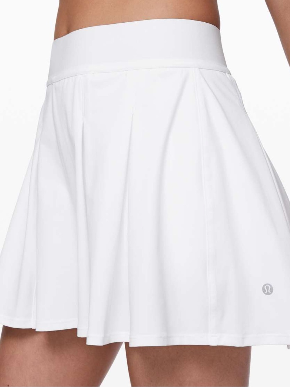 NWT lululemon athletica White Tennis Time Skirt Size 8